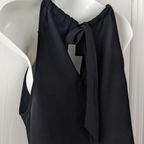 Ralph Lauren black pleated halter top size Medium - Picture 9 of 9